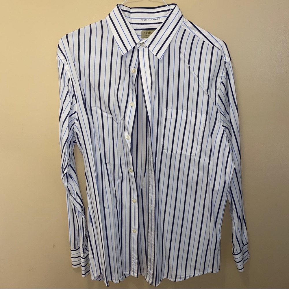 Striped dress shirt